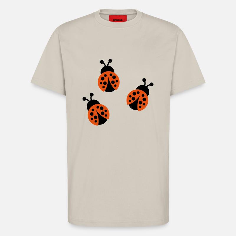 Marienkäfer - T-Shirt - made by SPREAD - WARM CLAY