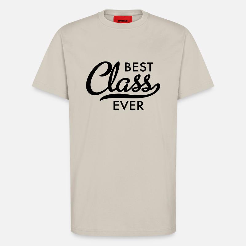 beste Klasse - T-Shirt - made by SPREAD - WARM CLAY