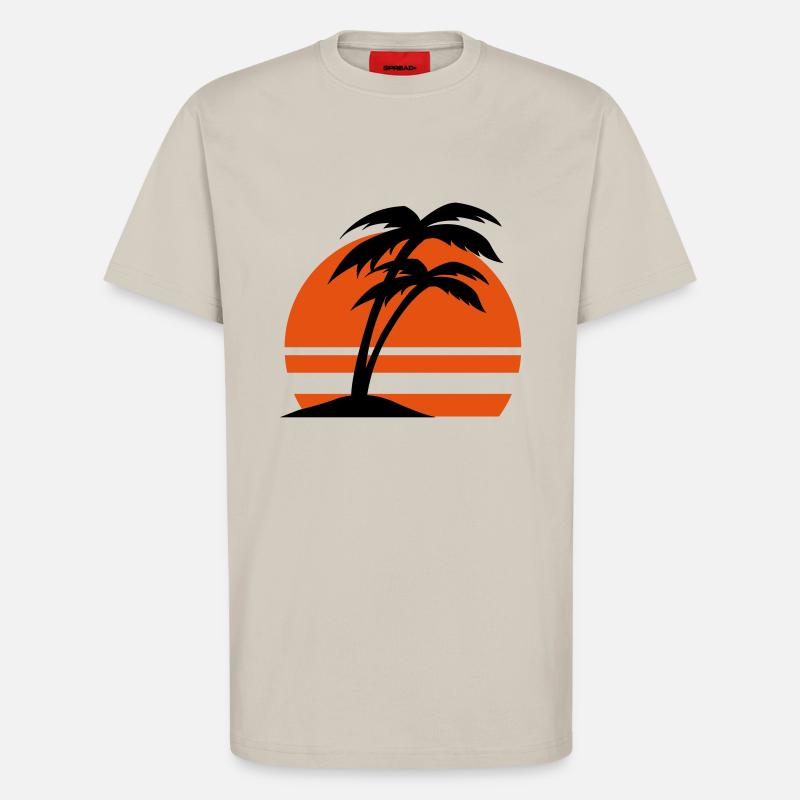 insel2 - T-Shirt - made by SPREAD - WARM CLAY