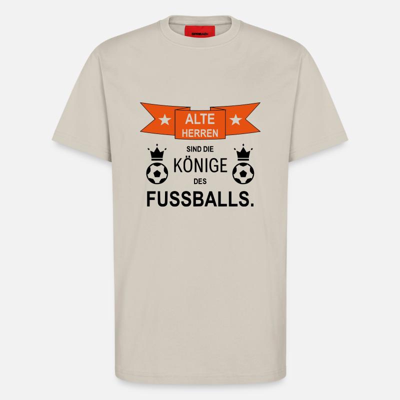 Fußball Alte Herren Geschenkidee - T-Shirt - made by SPREAD - WARM CLAY