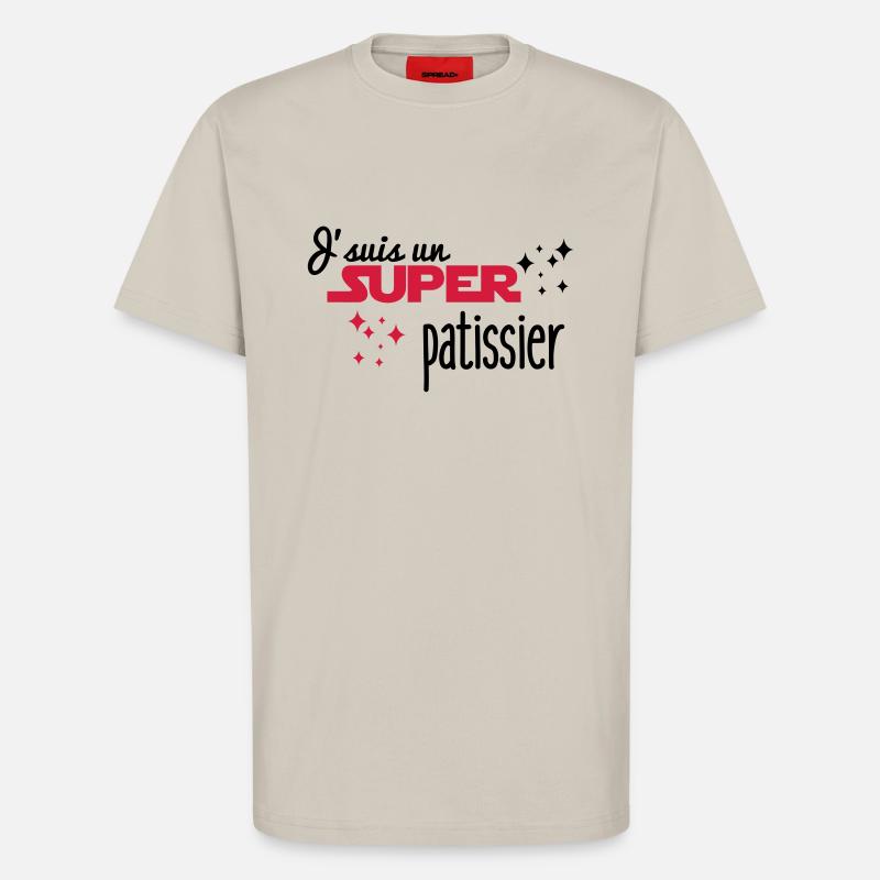Ich bin ein großer Gebäck - T-Shirt - made by SPREAD - WARM CLAY