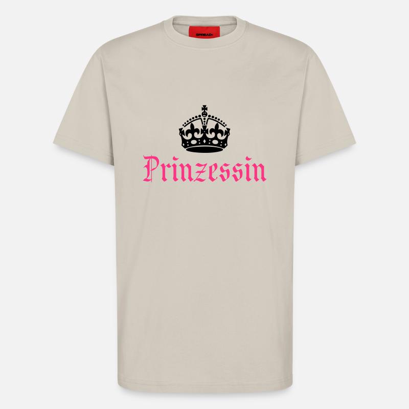 Prinzessin Krone - T-Shirt - made by SPREAD - WARM CLAY