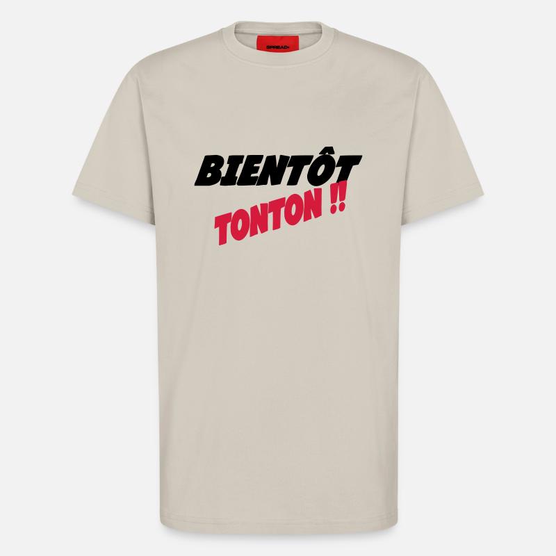 Bald Onkel - T-Shirt - made by SPREAD - WARM CLAY