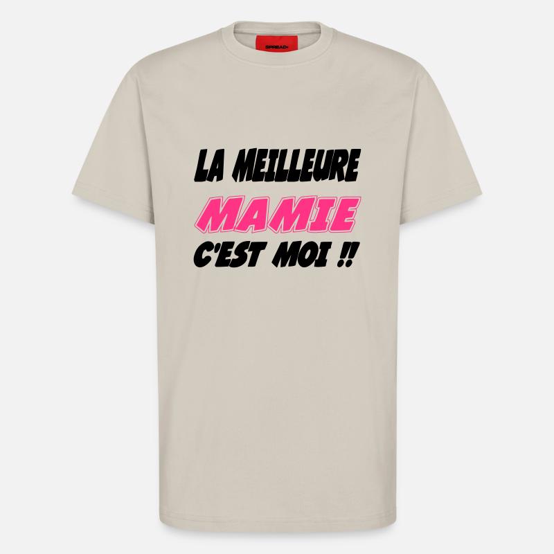 Die beste Oma bin ich - T-Shirt - made by SPREAD - WARM CLAY