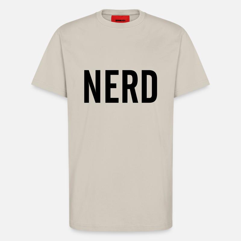 Nerd - T-Shirt - made by SPREAD - WARM CLAY