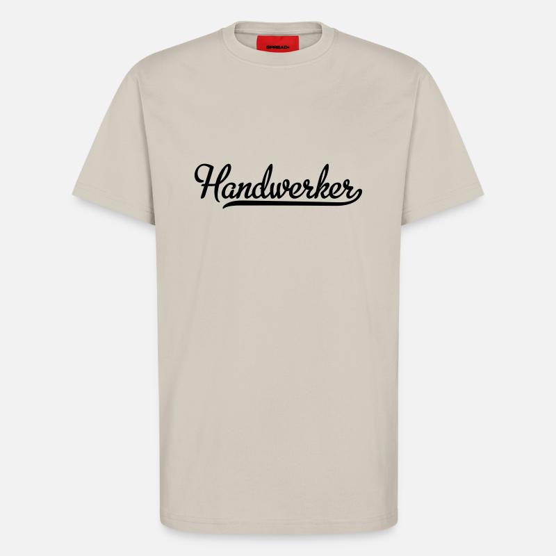 Handwerker - T-Shirt - made by SPREAD - WARM CLAY