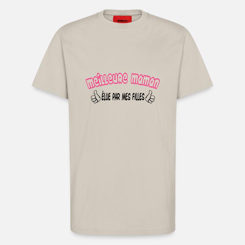BESTE MAMA - T-Shirt - made by SPREAD - WARM CLAY