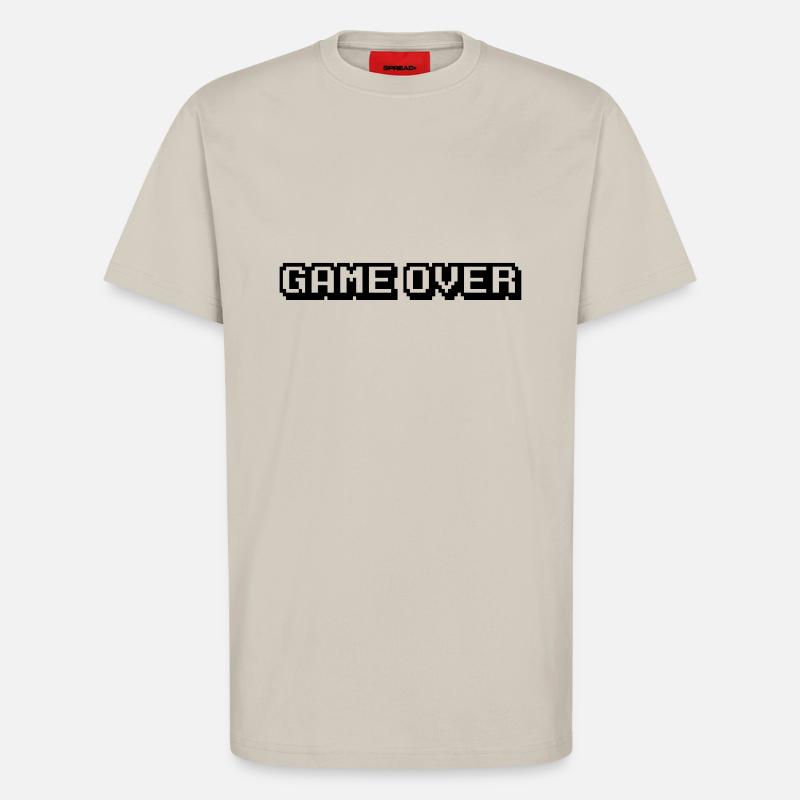 Game Over - T-Shirt - made by SPREAD - WARM CLAY