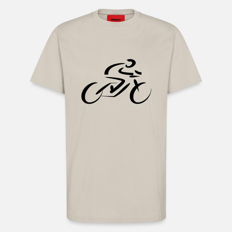 Radsport - T-Shirt - made by SPREAD - WARM CLAY