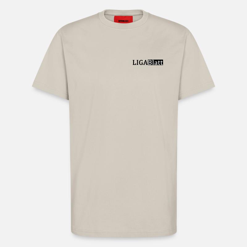 LIGABlatt® classic - T-Shirt - made by SPREAD - WARM CLAY