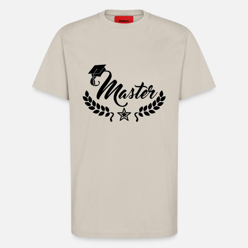 master abschluss - T-Shirt - made by SPREAD - WARM CLAY