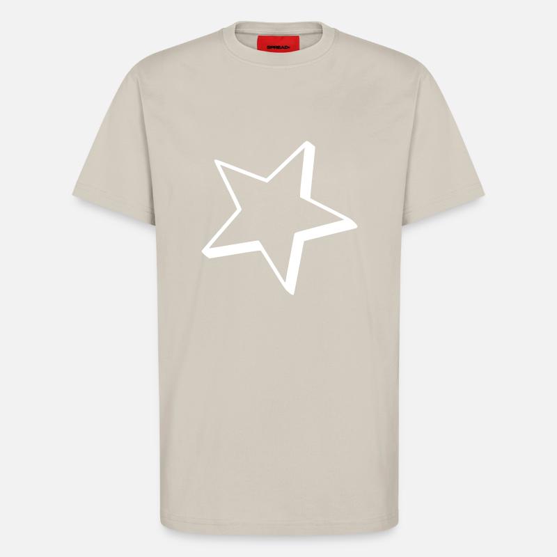 Stern - T-Shirt - made by SPREAD - WARM CLAY