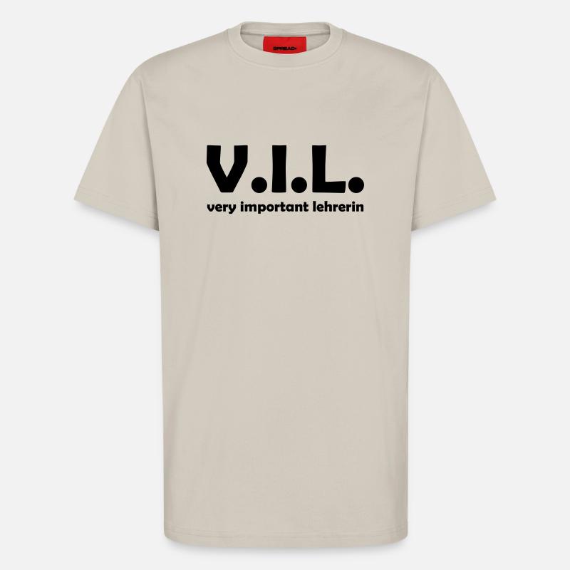 lehrerin - T-Shirt - made by SPREAD - WARM CLAY