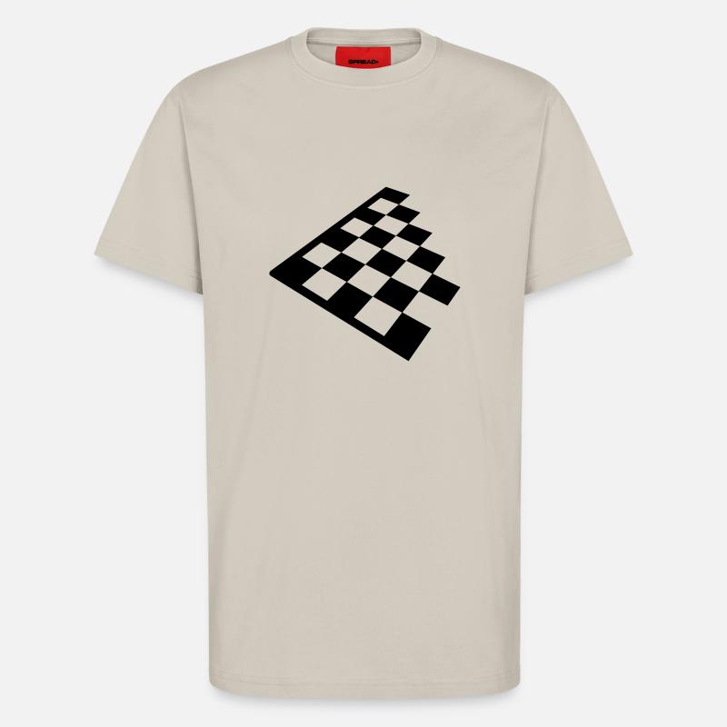 Chess - T-Shirt - made by SPREAD - WARM CLAY