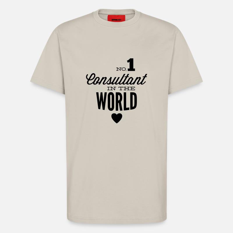 Bester Berater der Welt - T-Shirt - made by SPREAD - WARM CLAY