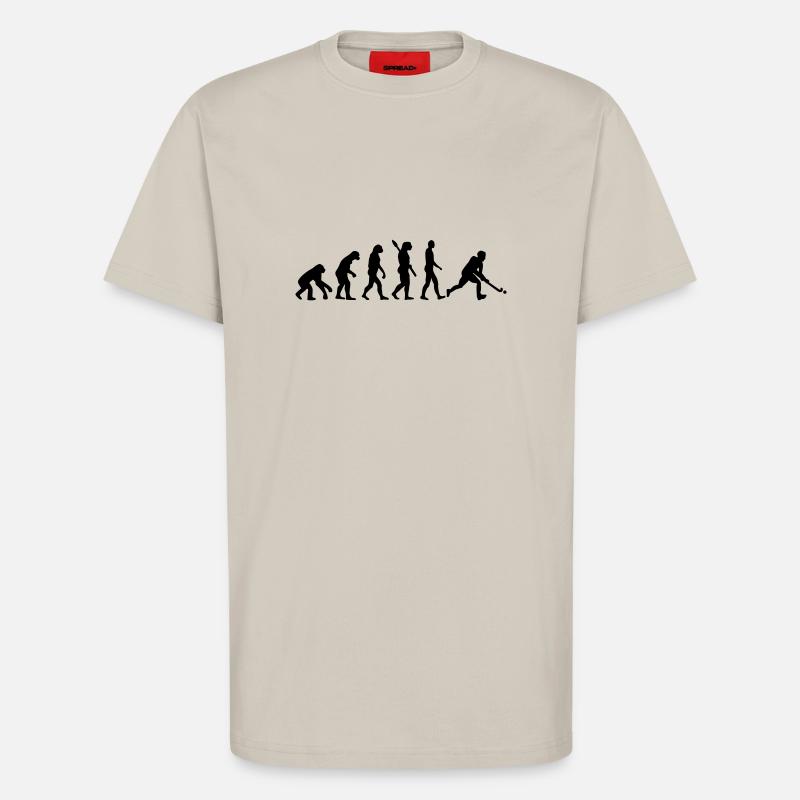 Evolution Hockey - T-Shirt - made by SPREAD - WARM CLAY