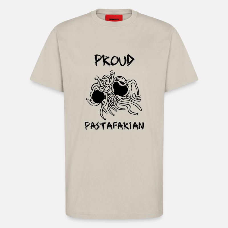 Stolzes Pastafarian - T-Shirt - made by SPREAD - WARM CLAY