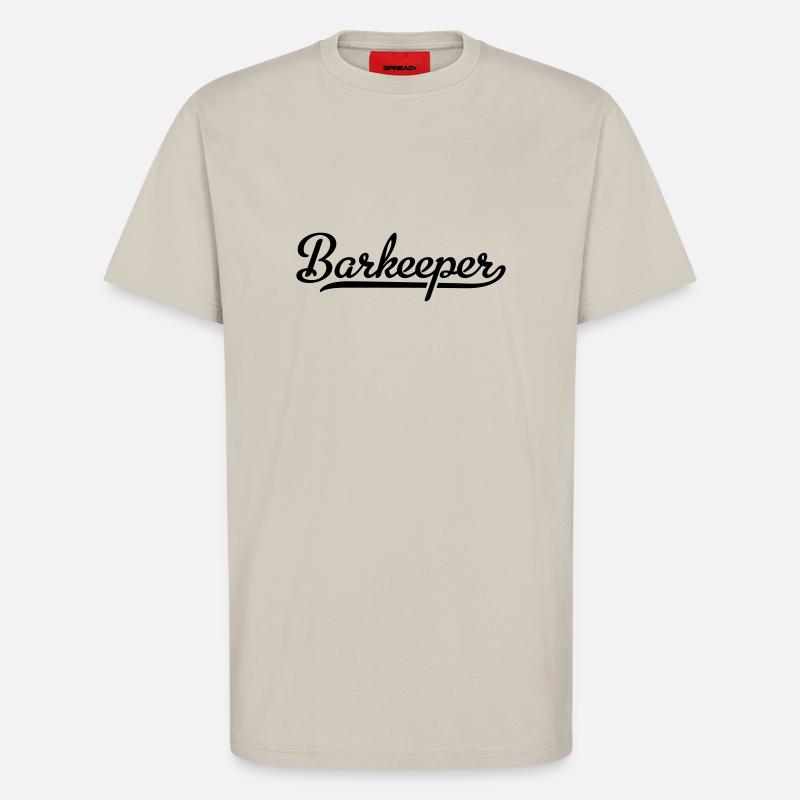 Barkeeper - T-Shirt - made by SPREAD - WARM CLAY