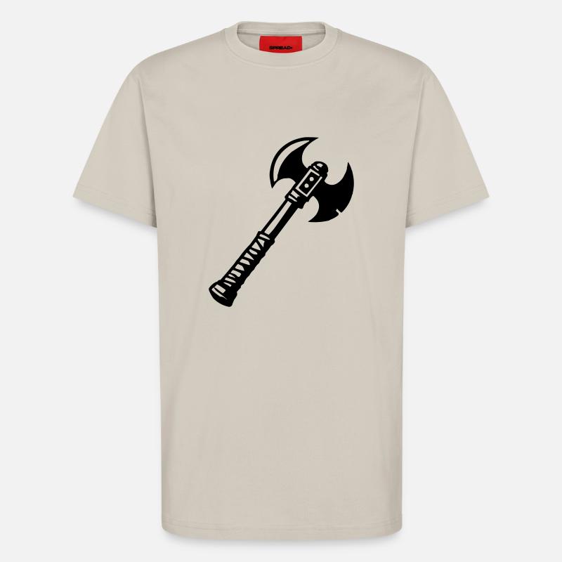 axt - T-Shirt - made by SPREAD - WARM CLAY