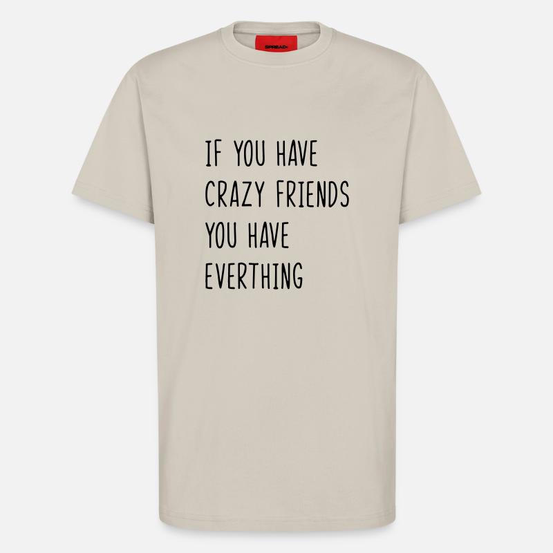 Bester Freund. Freunde. Zitate. Freund - T-Shirt - made by SPREAD - WARM CLAY