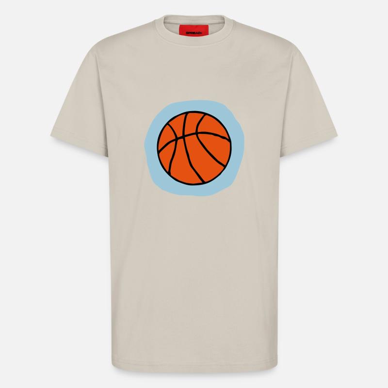 Basketball Geschenk - T-Shirt - made by SPREAD - WARM CLAY