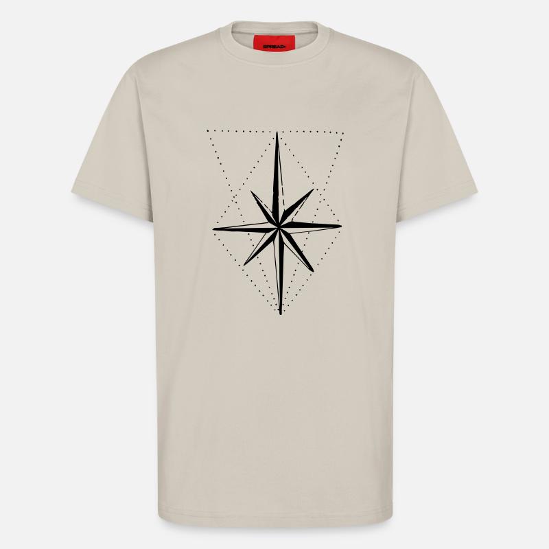Kompass - T-Shirt - made by SPREAD - WARM CLAY
