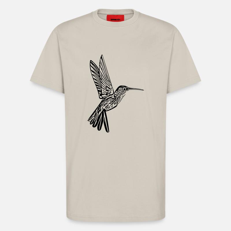 Kolibri - T-Shirt - made by SPREAD - WARM CLAY