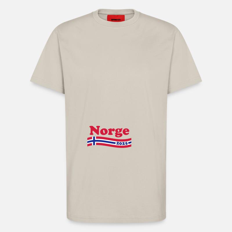 Norway 2025 Norway - T-Shirt - made by SPREAD - WARM CLAY