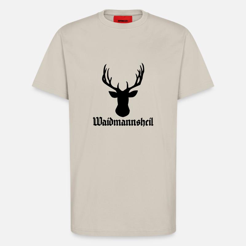 Waidmannsheil - T-Shirt - made by SPREAD - WARM CLAY