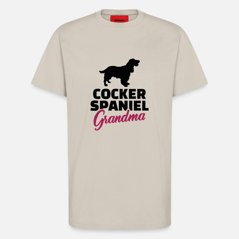 Cocker Spaniel - T-Shirt - made by SPREAD - WARM CLAY