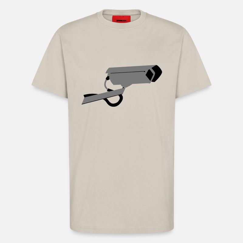 Security camera - T-Shirt - made by SPREAD - WARM CLAY
