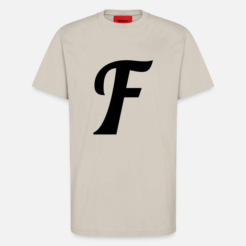 F - T-Shirt - made by SPREAD - WARM CLAY