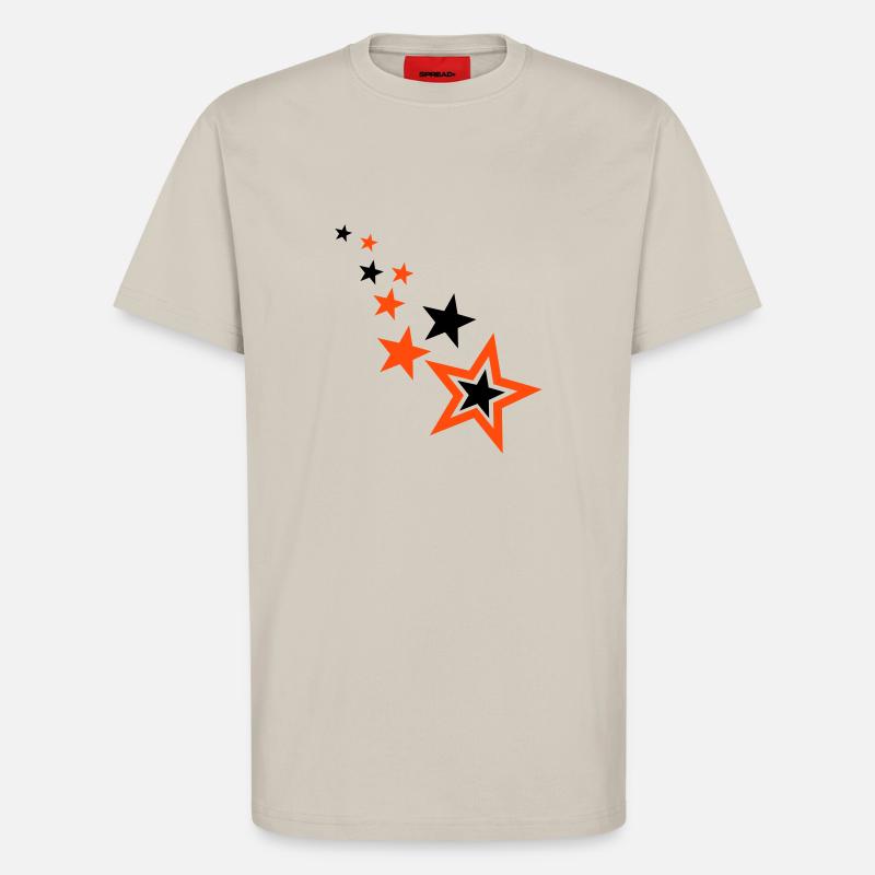 Sterne - T-Shirt - made by SPREAD - WARM CLAY