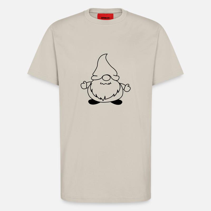 weihnachtsmann_comic_01 - T-Shirt - made by SPREAD - WARM CLAY