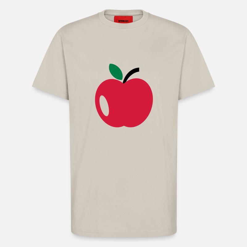 Apfel - T-Shirt - made by SPREAD - WARM CLAY