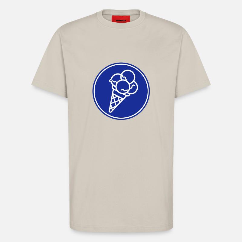 Eicreme Eis Sommer - T-Shirt - made by SPREAD - WARM CLAY