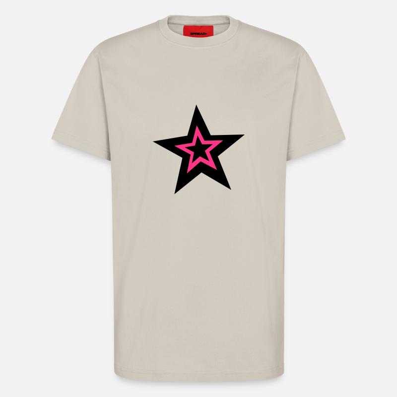 Stern - T-Shirt - made by SPREAD - WARM CLAY