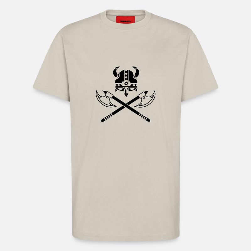 Wikinger Viking - T-Shirt - made by SPREAD - WARM CLAY