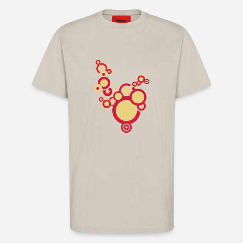 retromuster-2 - T-Shirt - made by SPREAD - WARM CLAY