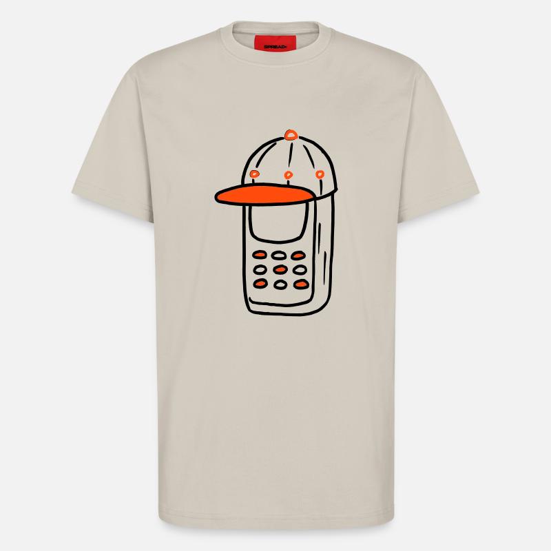HANDYCAP - T-Shirt - made by SPREAD - WARM CLAY