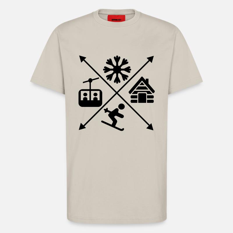 ki - T-Shirt - made by SPREAD - WARM CLAY