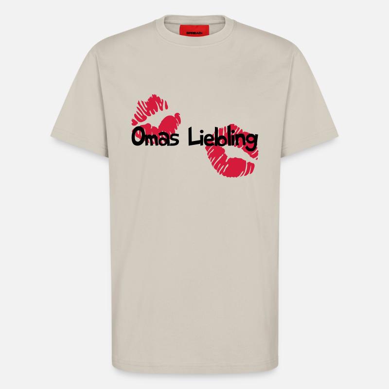 Omas Liebling - T-Shirt - made by SPREAD - WARM CLAY