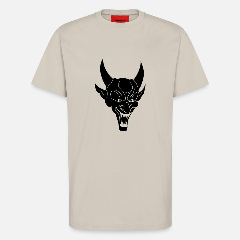 Devil - T-Shirt - made by SPREAD - WARM CLAY