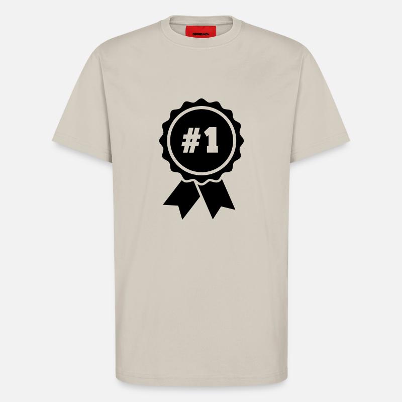 Medaille - T-Shirt - made by SPREAD - WARM CLAY