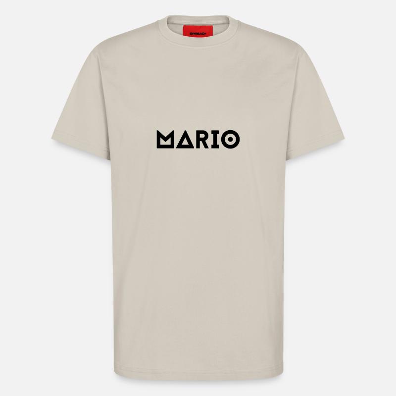 Vorname Mario - T-Shirt - made by SPREAD - WARM CLAY