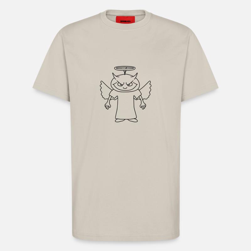 Devil - T-Shirt - made by SPREAD - WARM CLAY