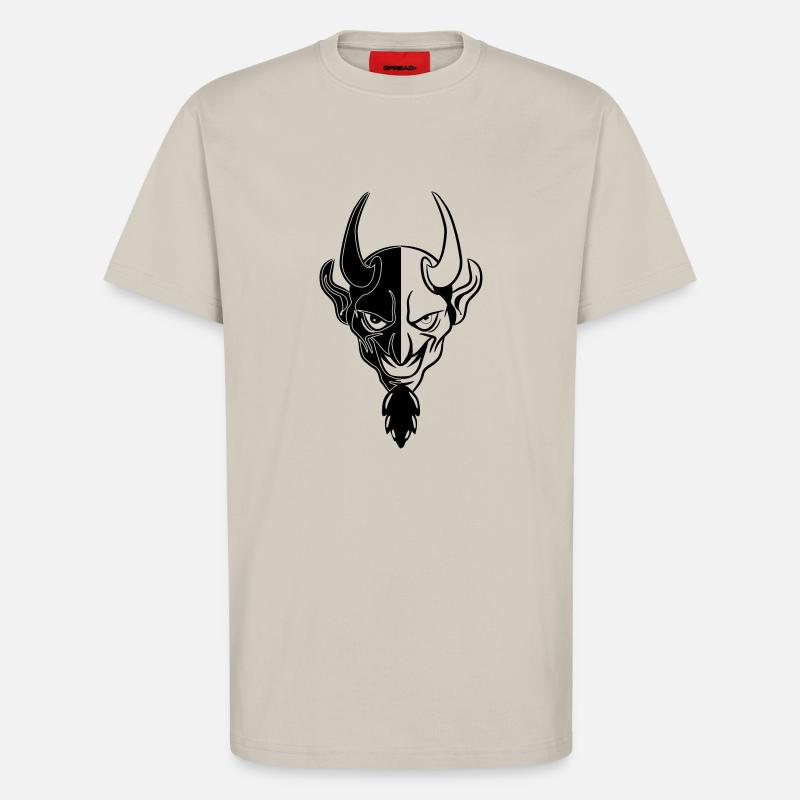 Devil evil dangerous cool - T-Shirt - made by SPREAD - WARM CLAY