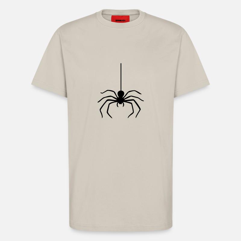 Araignée / Araignée - T-shirt bio décontracté fabriqué en UE - WARM CLAY