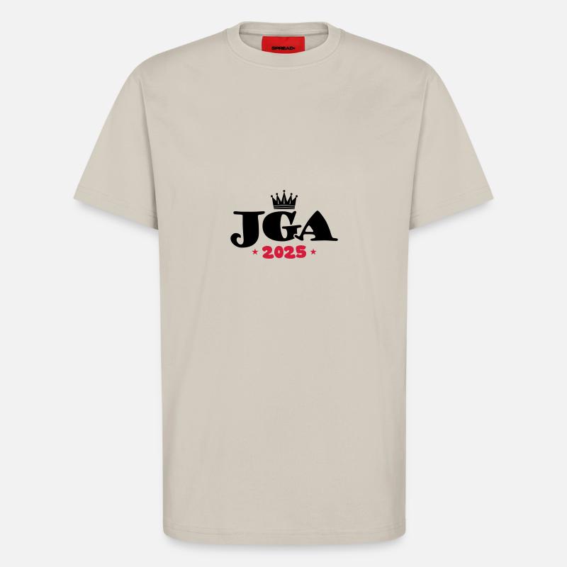 JGA 2025 Junggesellen Abschied - T-Shirt - made by SPREAD - WARM CLAY