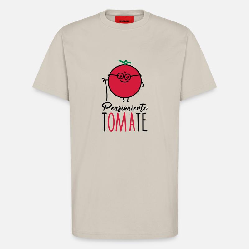 Pensionierte Oma - T-Shirt - made by SPREAD - WARM CLAY